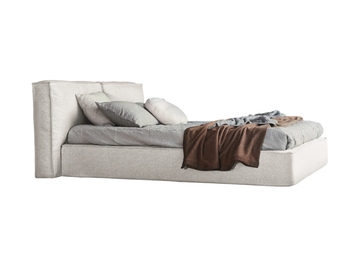 FLANN 2.0 - Fabric bed with upholstered headboard by Ditre Italia - view 2